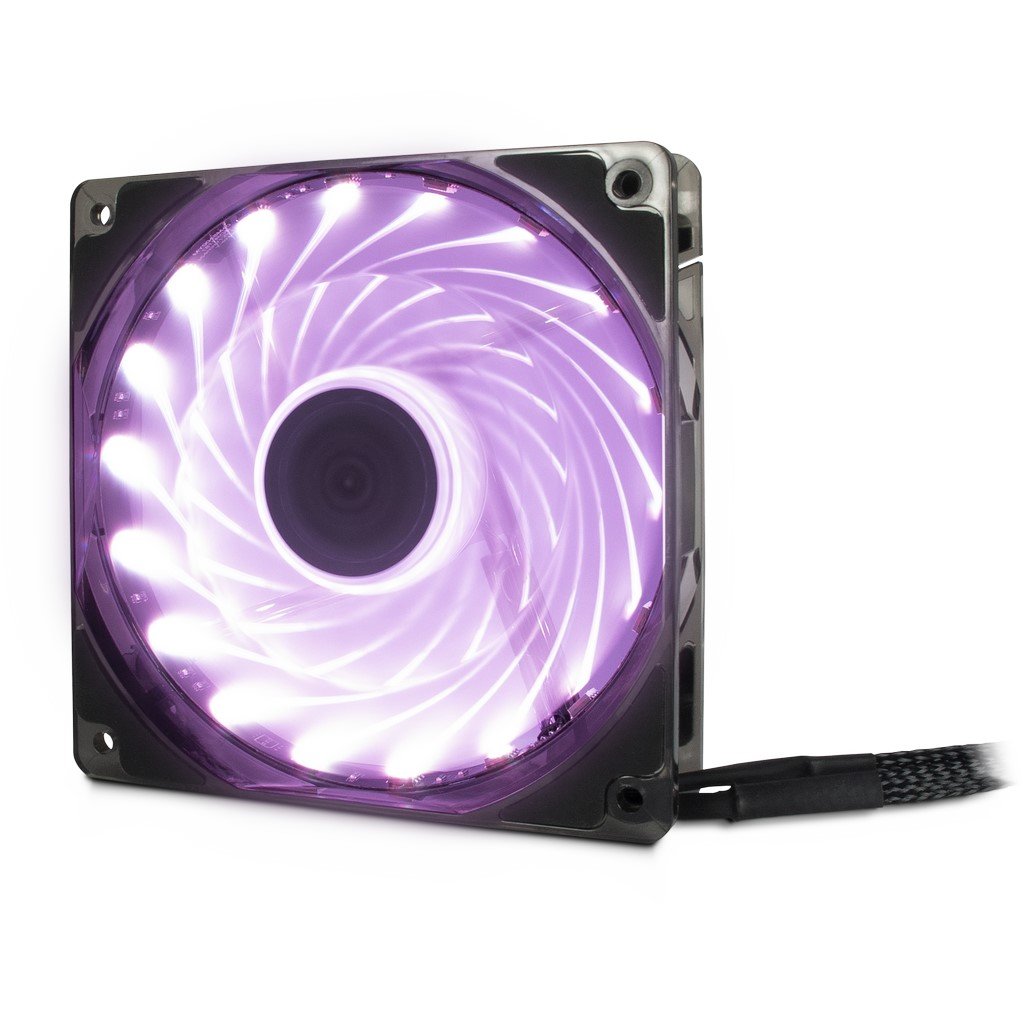 EAN 4260455643344 - Inter-Tech L-12025 Aura Carcasa del ordenador Ventilador 12 cm Negro imagen 7