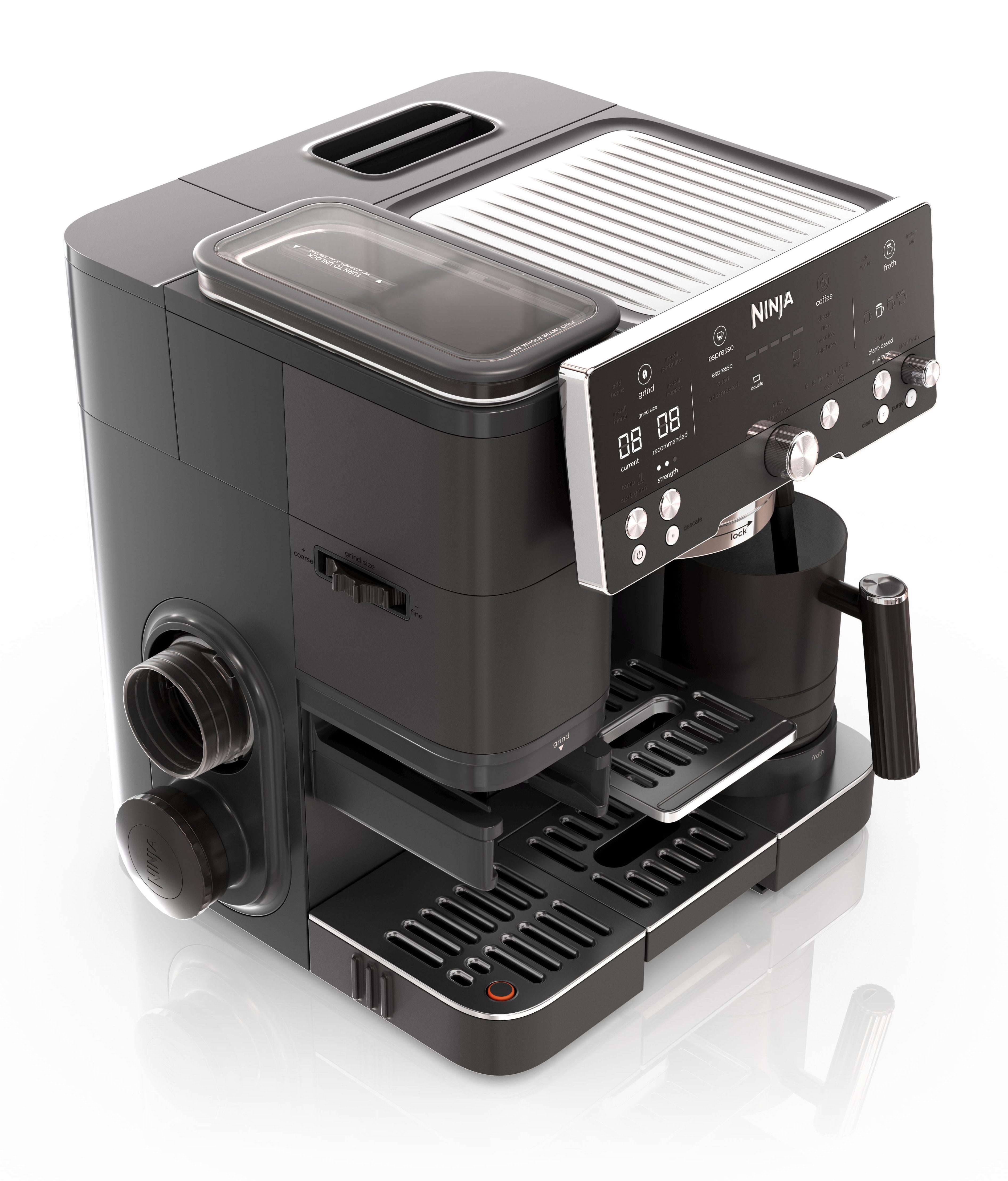 EAN 0622356349901 - Ninja ES601EUBK cafetera eléctrica Semi-automática Máquina espresso 2 L imagen 3