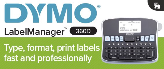 EAN 3501170879511 - DYMO LabelManager 360D™ AZY impresora de etiquetas Transferencia térmica 180 x 180 DPI 12 mm/s Alámbrico imagen 4