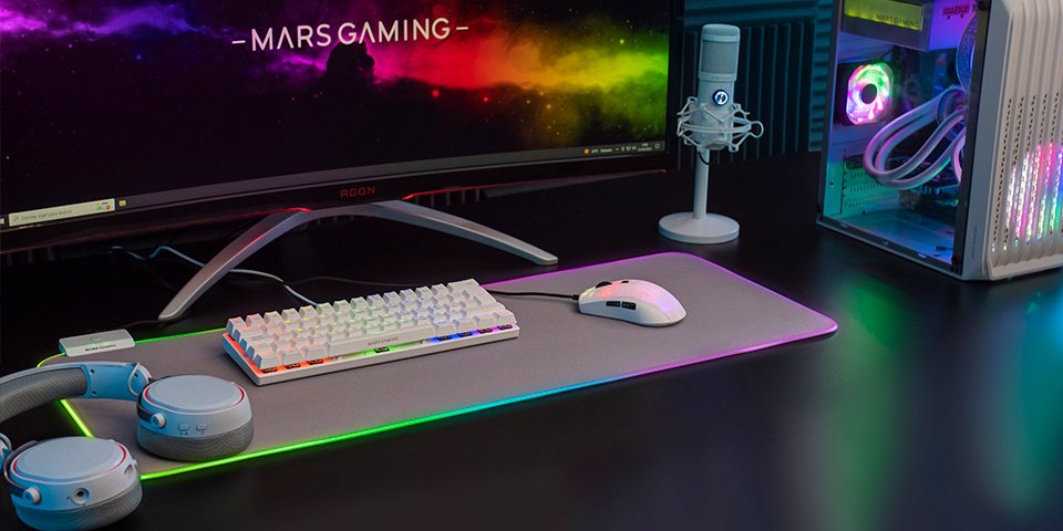 Mars Gaming Mk60 Teclado Gaming Mecanico - Ultra-Compacto 60% - Iluminacion Rgb - Switches Antipolvo - Teclas