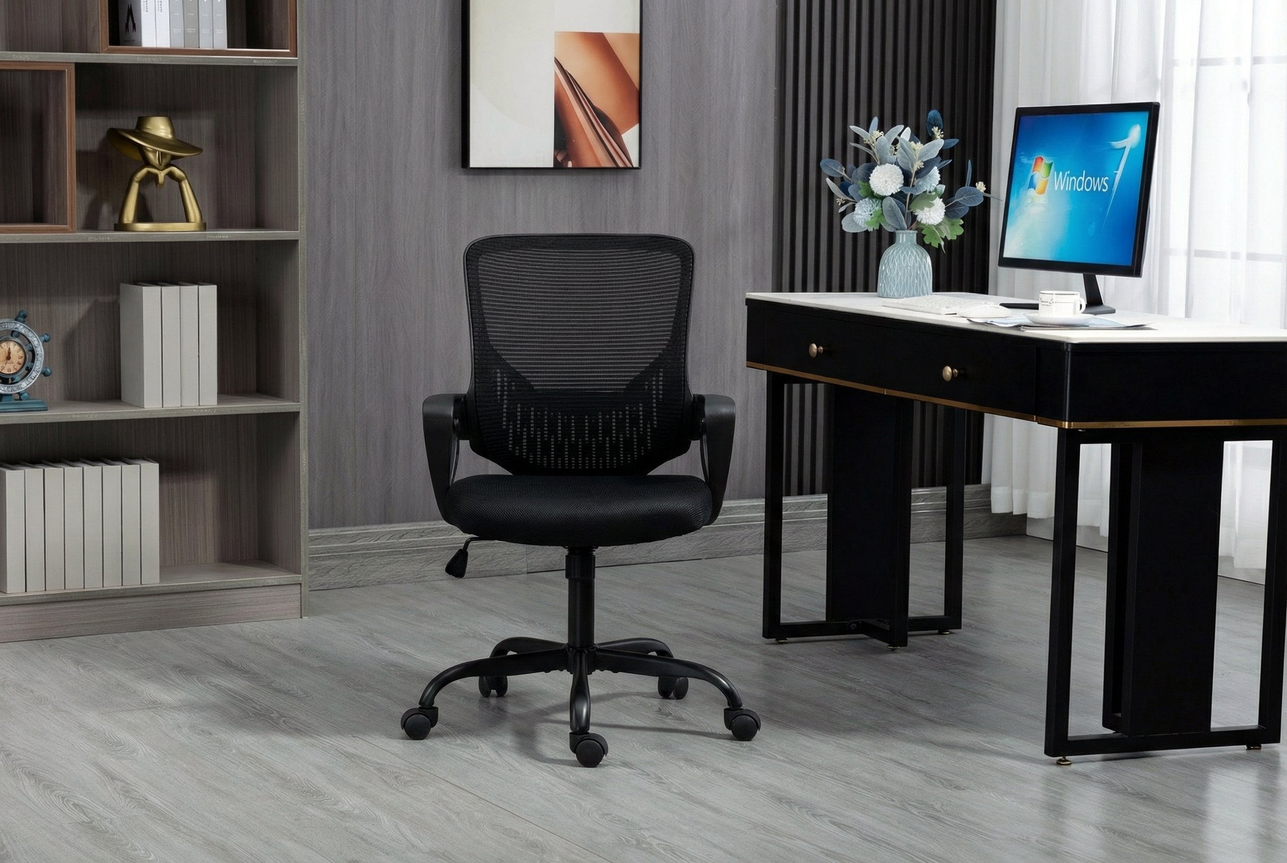 Silla De Oficina Activejet Yk507 Negra