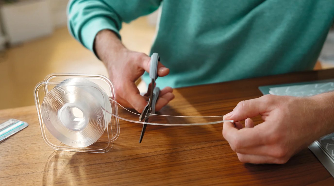 Cinta Doble Cara Universal Transparente, 3 M X 30 Mm