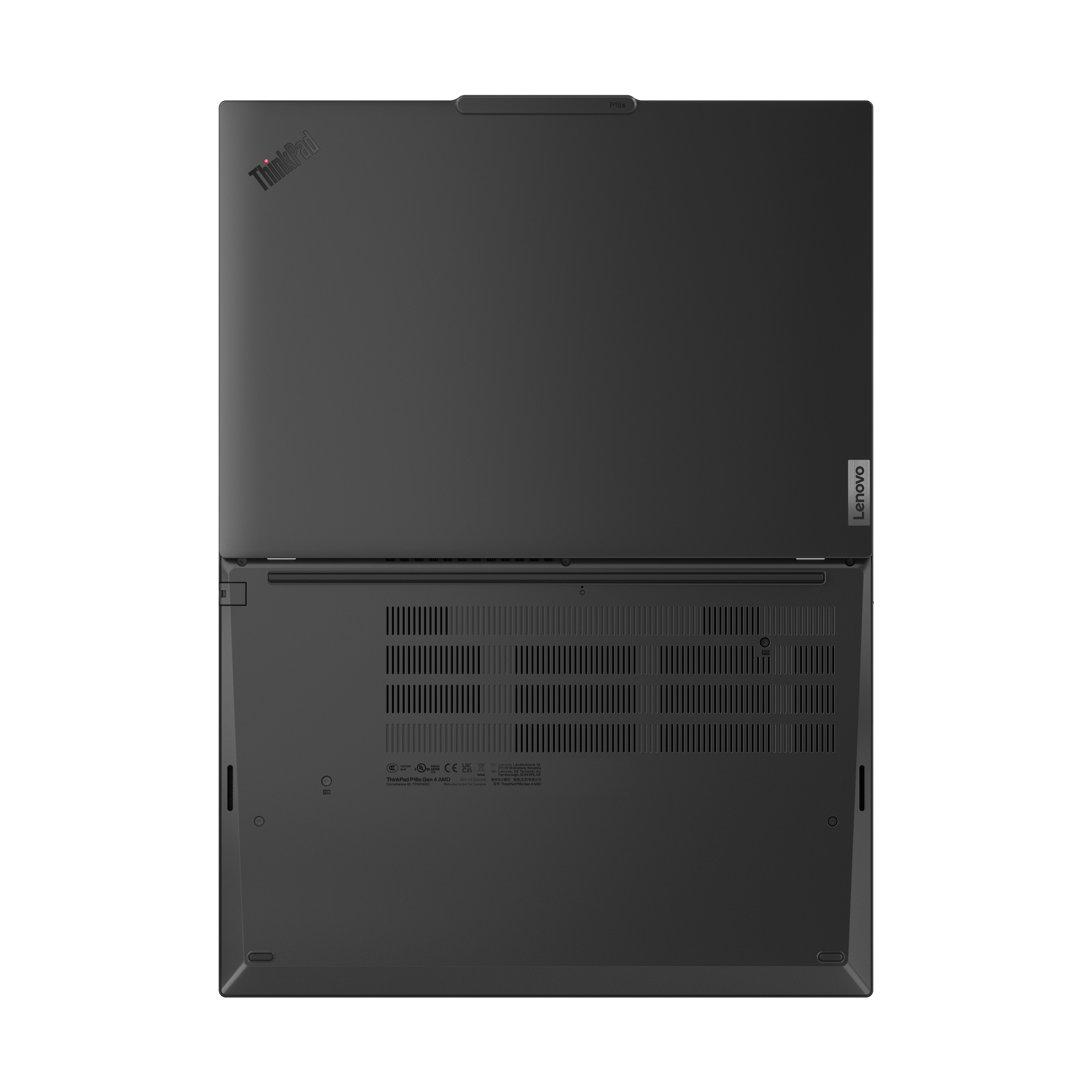 Lenovo Thinkpad P16s Amd G4 (21qr003tge), Portátil Negro, Amd Ryzen Ai 7 Pro 350, Amd Radeon 860m, 64 Gb Ddr5, 1 Tb (1 Tb Ssd), Windows 11 Pro 21qr003tge