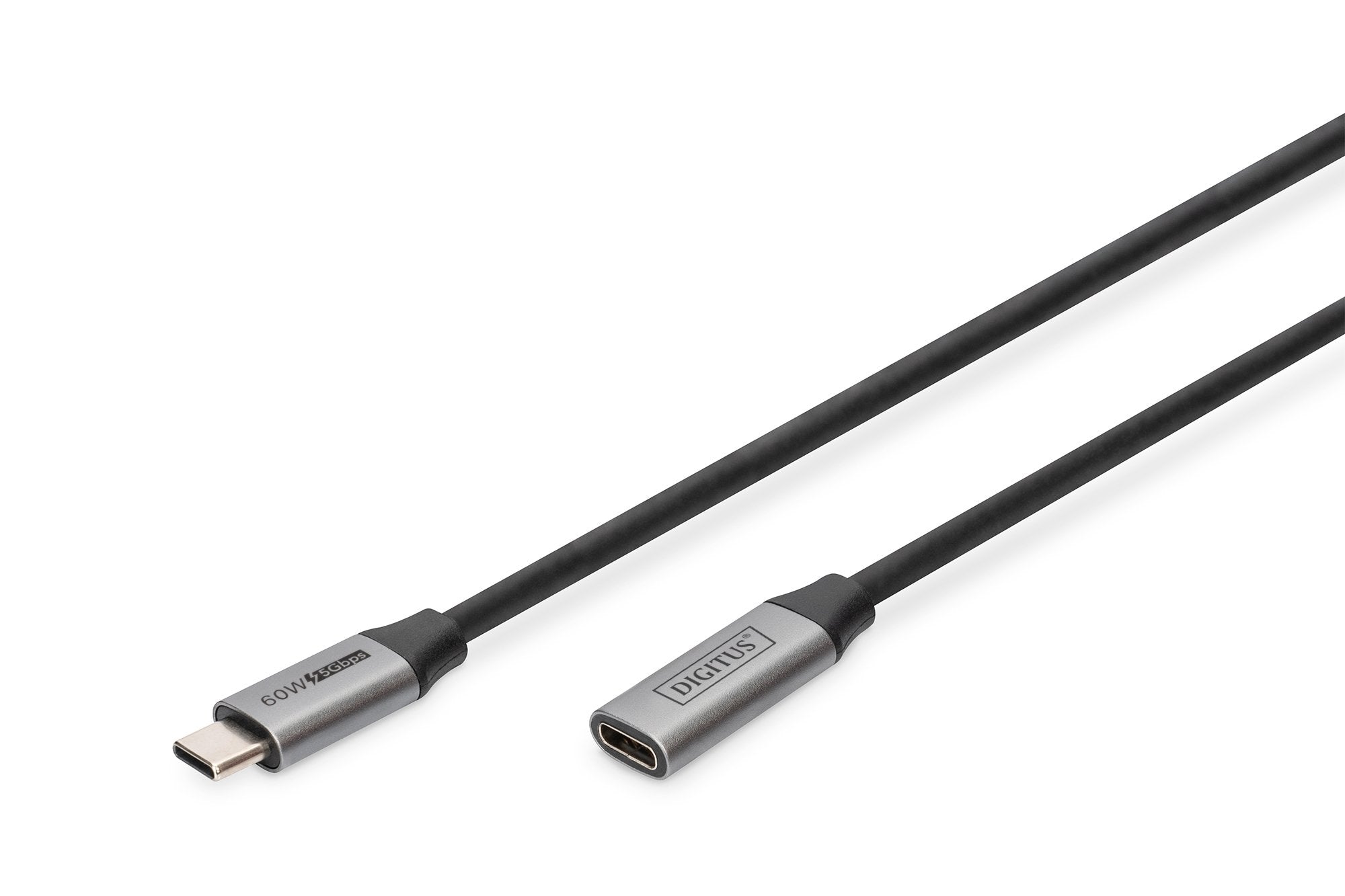 EAN 4016032481188 - Digitus DB-300230-010-S cable USB USB 3.2 Gen 1 (3.1 Gen 1) 1 m USB C Negro imagen 1