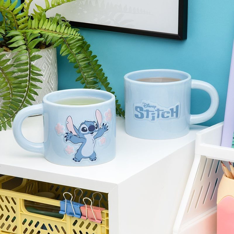 Taza Paladone Disney Stitch Con Punto En Relieve