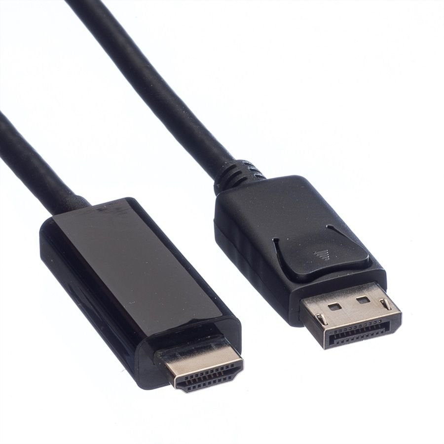 EAN 7611990145249 - VALUE 11.99.5785 adaptador de cable de vídeo 1 m DisplayPort Negro imagen 3