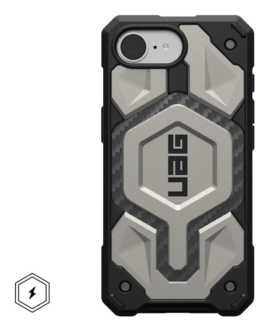 Uag Funda Monarch Pro Con Magsafe Titanio Apple Iphone 16e