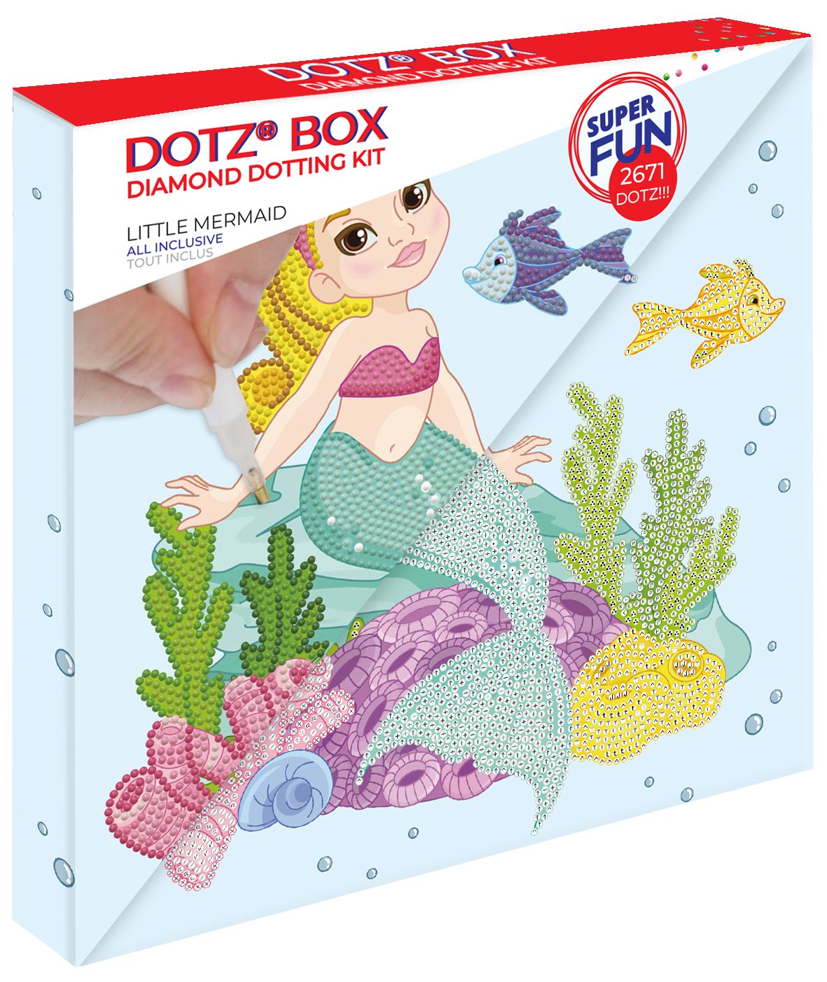 EAN 4895225918850 - Diamond Dotz Little Mermaid imagen 3
