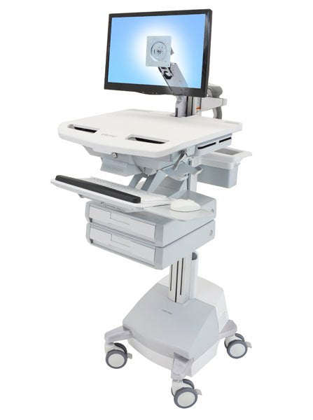 Ergotron Styleview Wagen Mit Lcd-Arm Sla-Antrieb 2 Schublade Eu