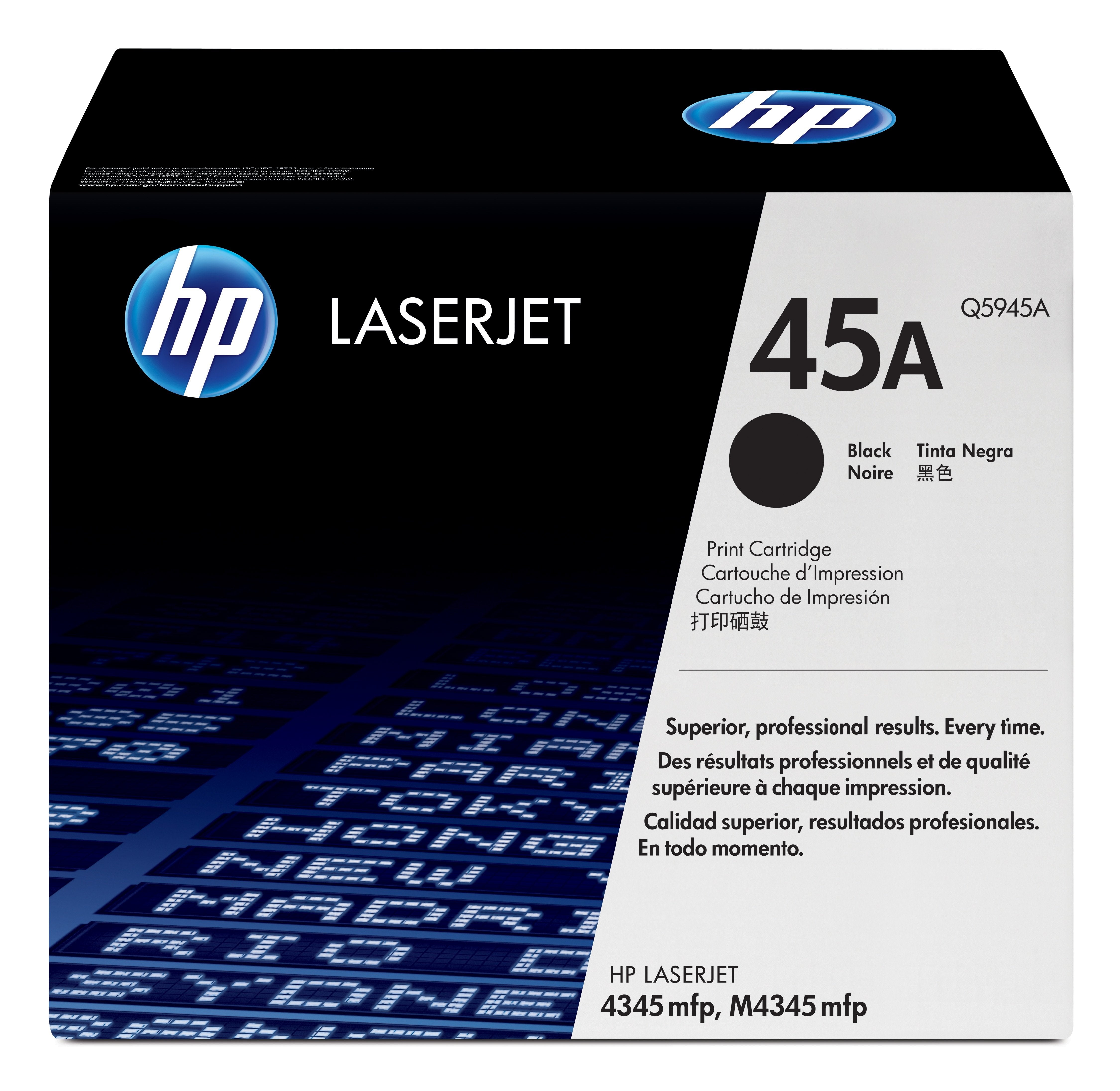 Hp Tóner 45a Original Negro Q5945a