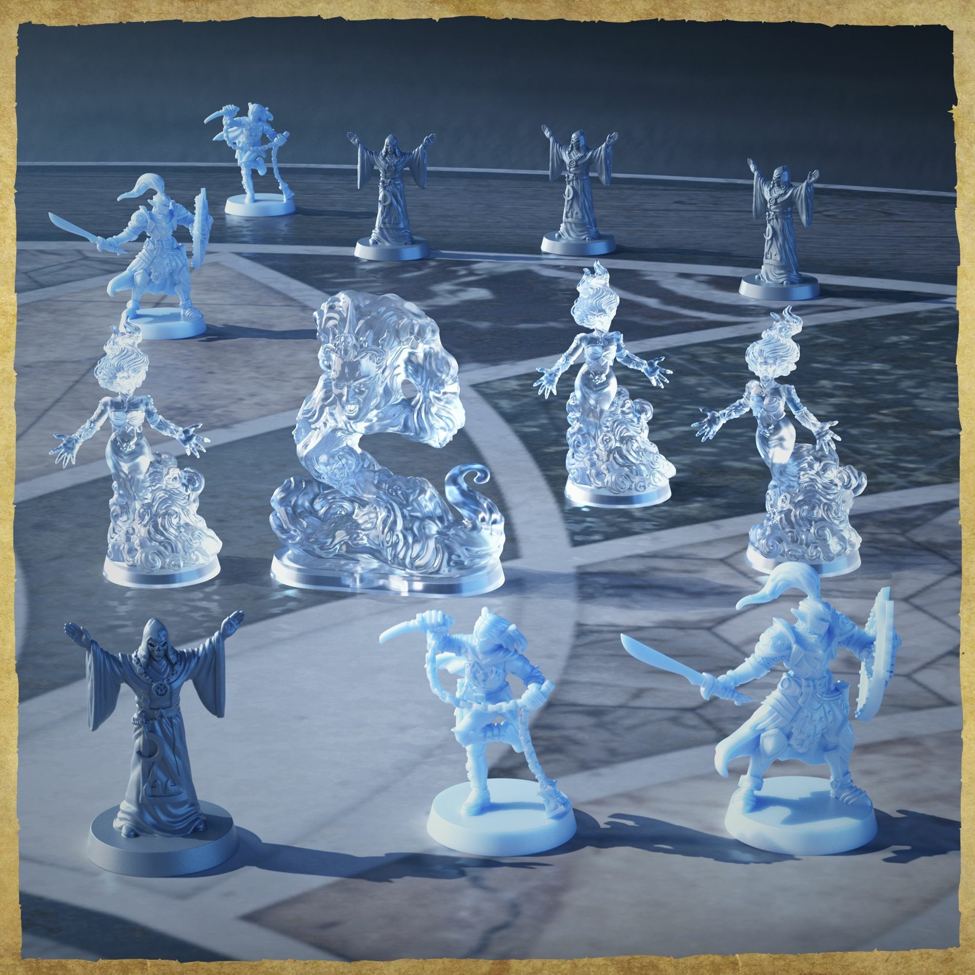 Expansion Juego De Mesa Salida De La Temible Luna Heroquest Ingles