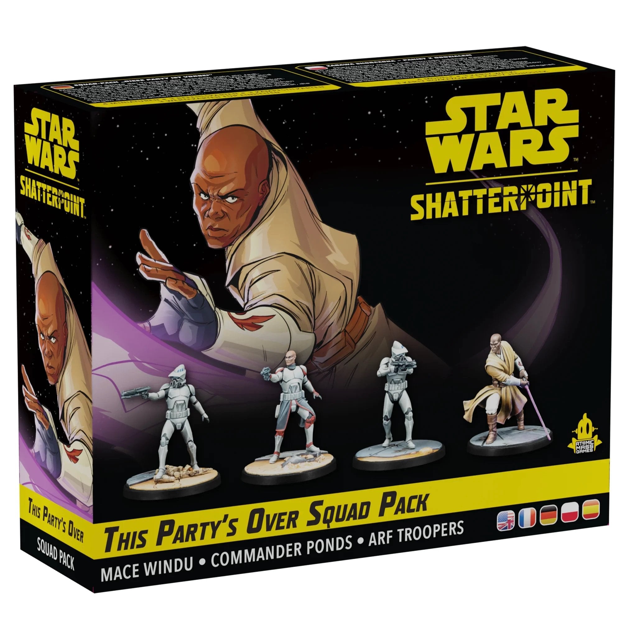 Juego De Mesa Star Wars Shatter Point His Partys Over Squad Pack