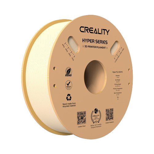 Filamento Creality Hyper Pla Beige - 1.75mm - Impresión De Alta Velocidad Hasta 600mm/S - Bobina De 1kg