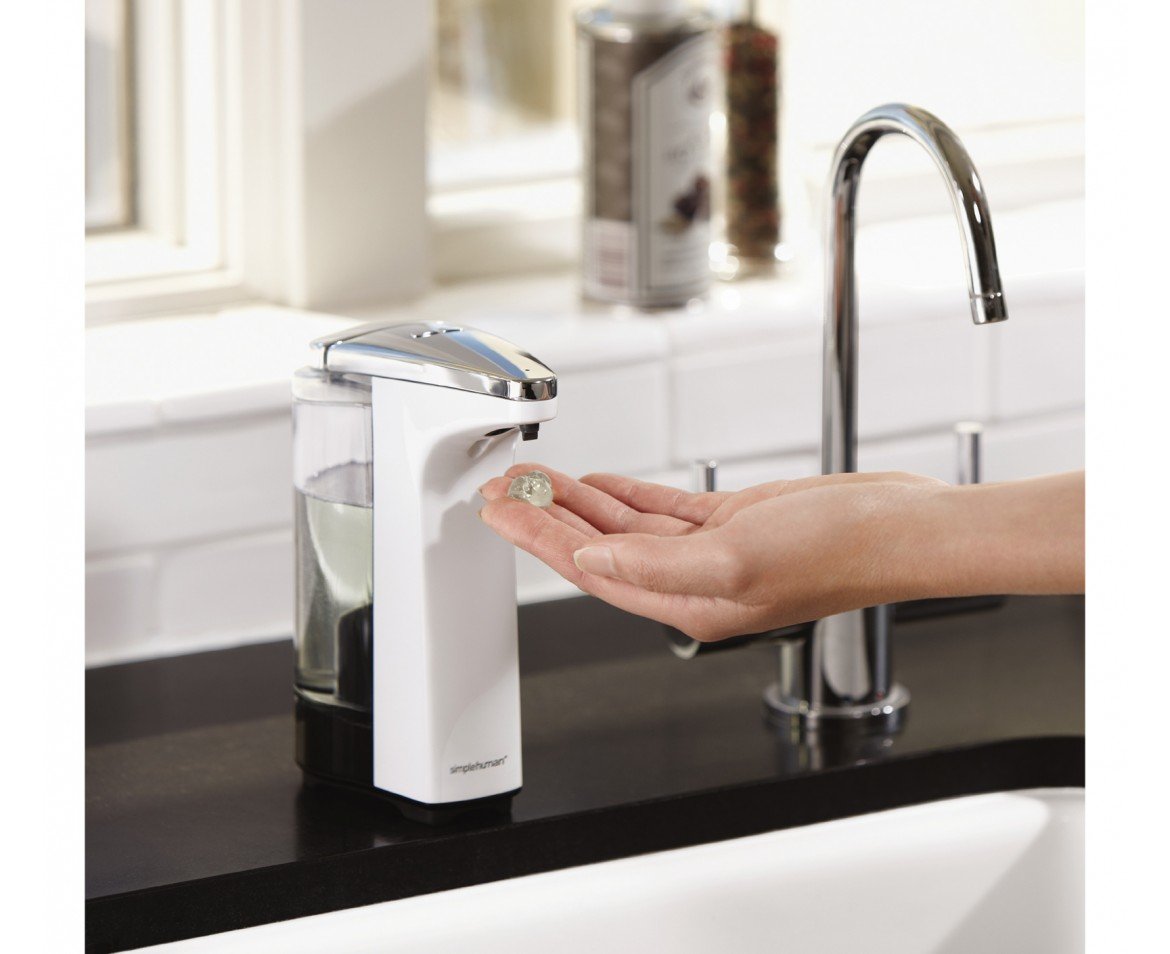 EAN 0838810014838 - simplehuman ST1018 dispensador de jabón 0,237 L Blanco imagen 4