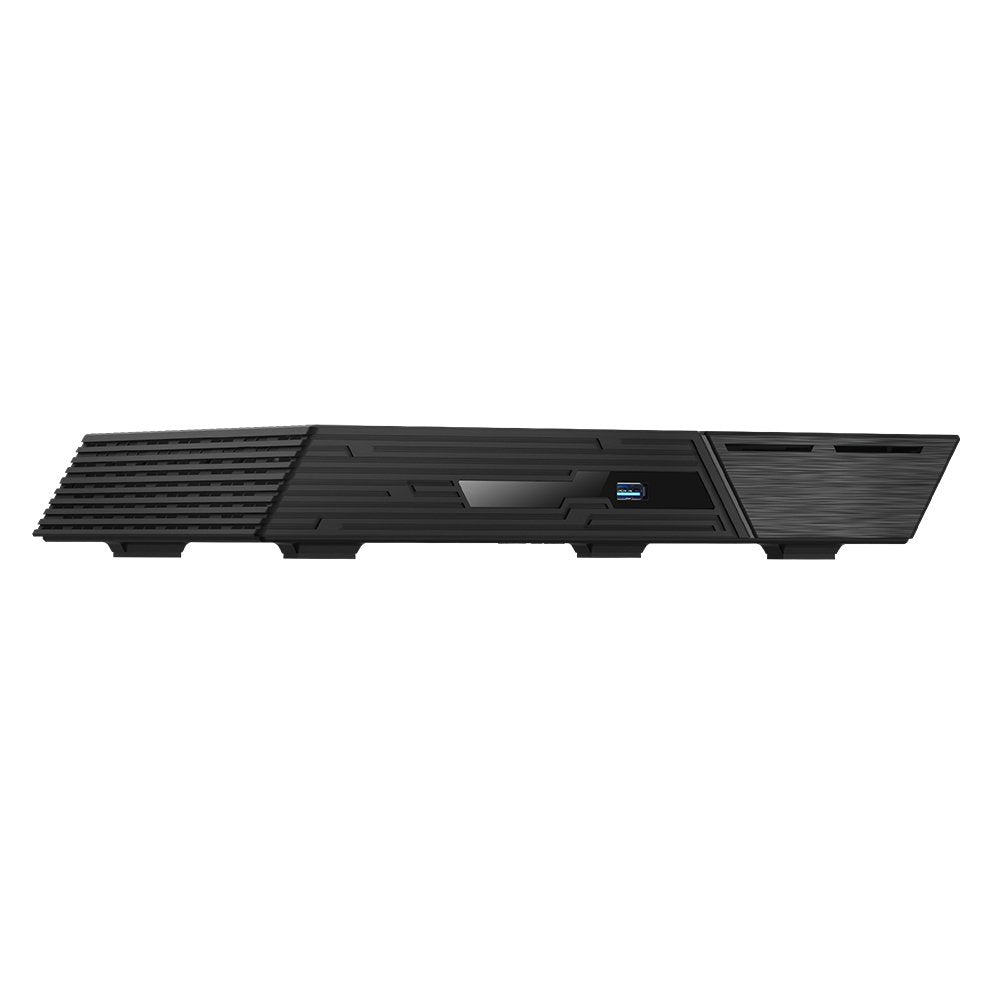 Nas Asustor Mini Desktop 12 Bay Nas Quad-Core 2.0ghz 10gbe Port 4gb Ram Ddr4