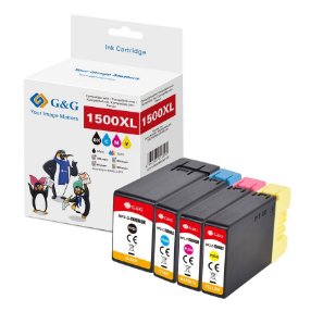 G&G Xl-Druckerpatronen 4er Set Canon Pgi-1500xl Bk/C/M/Y
