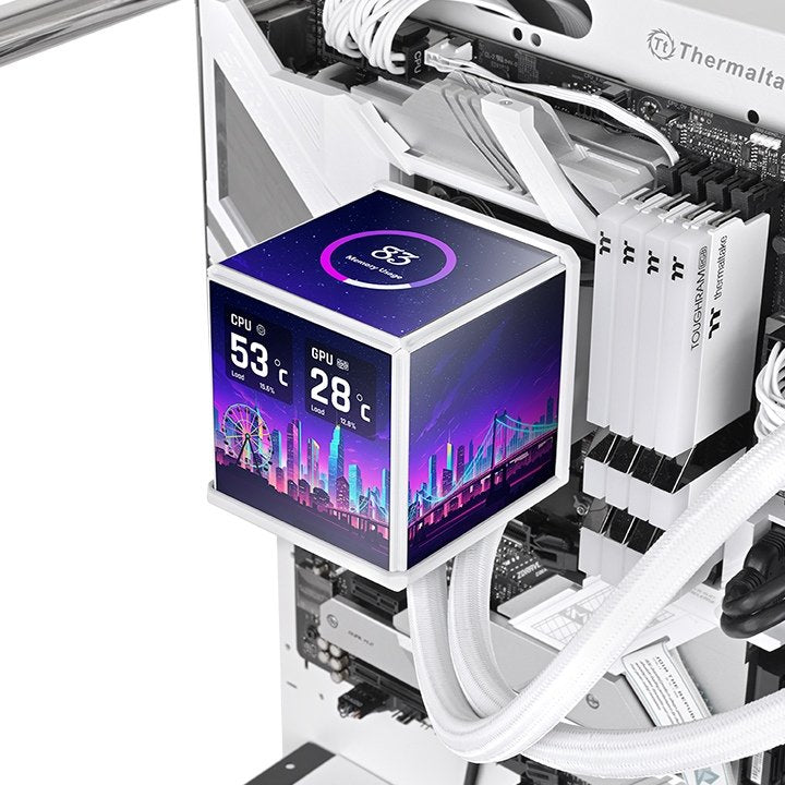 Refrigerador Liquido Cpu Thermaltake Minecube 360 Ultra Argb (Blanco) Cl-W482-Pl12sw-A