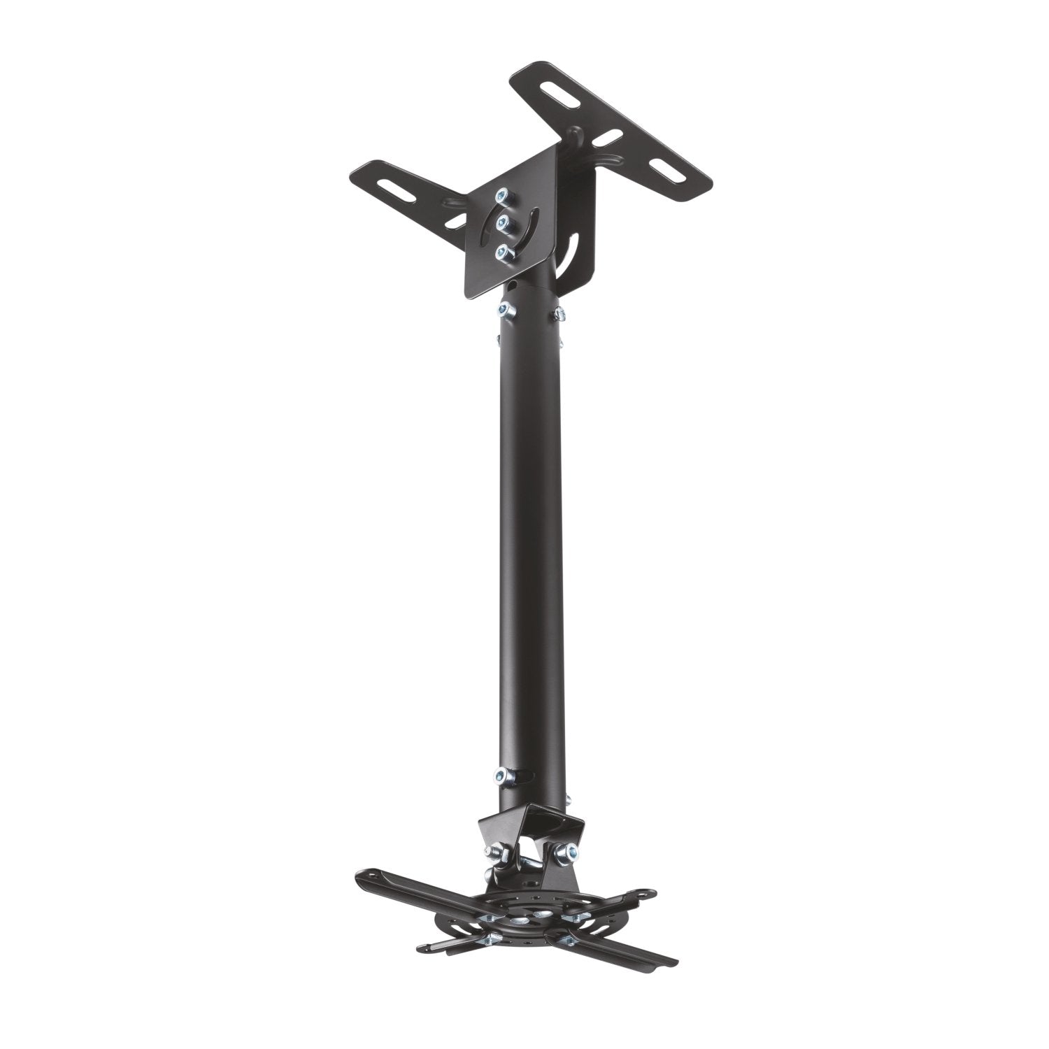 Aisens Soporte De Techo Universal Profesional Giratorio - Inclinable Y Extensible Para Proyector - Negro