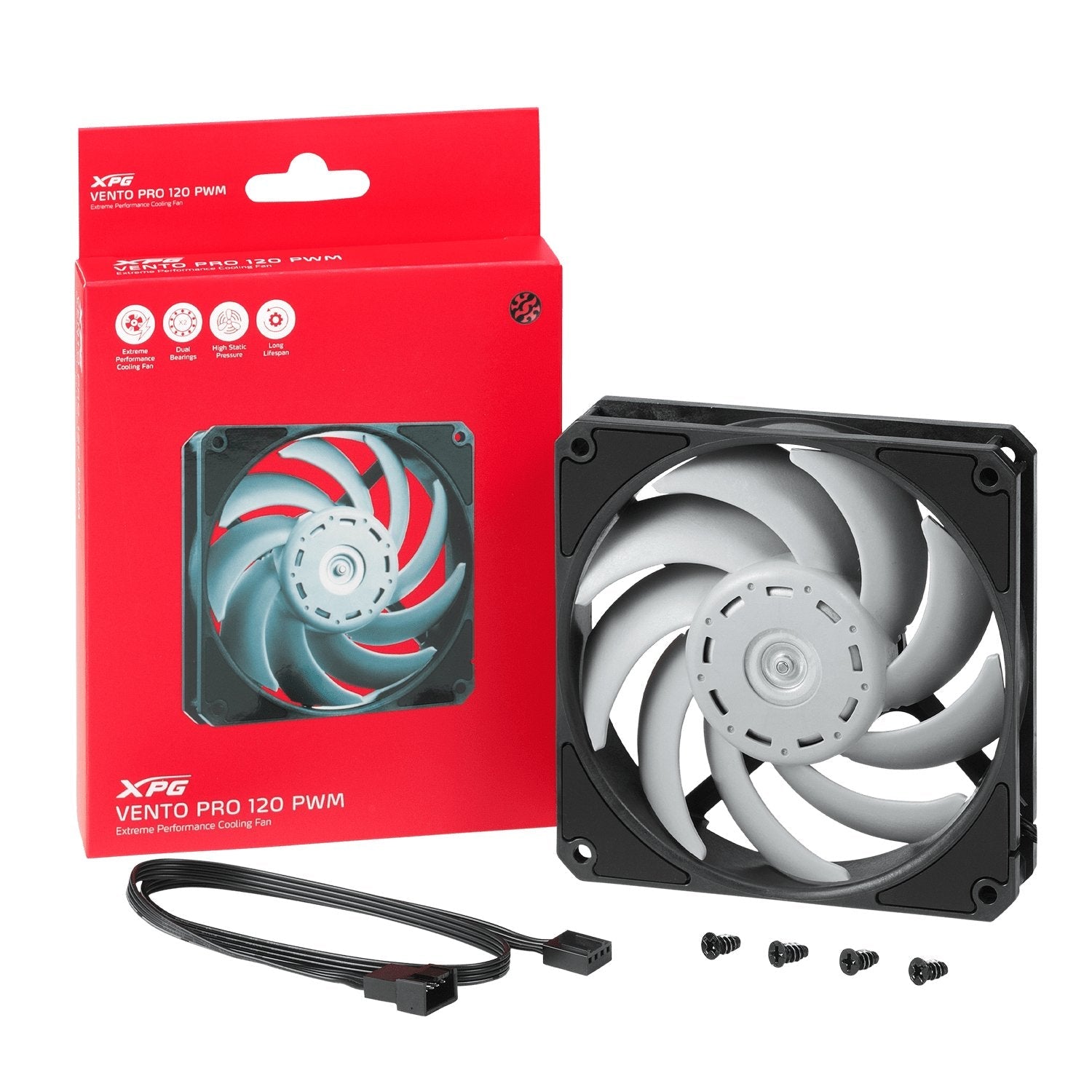 Ventilador Cpc Adata Xpg Vento Pro 120 Pwm