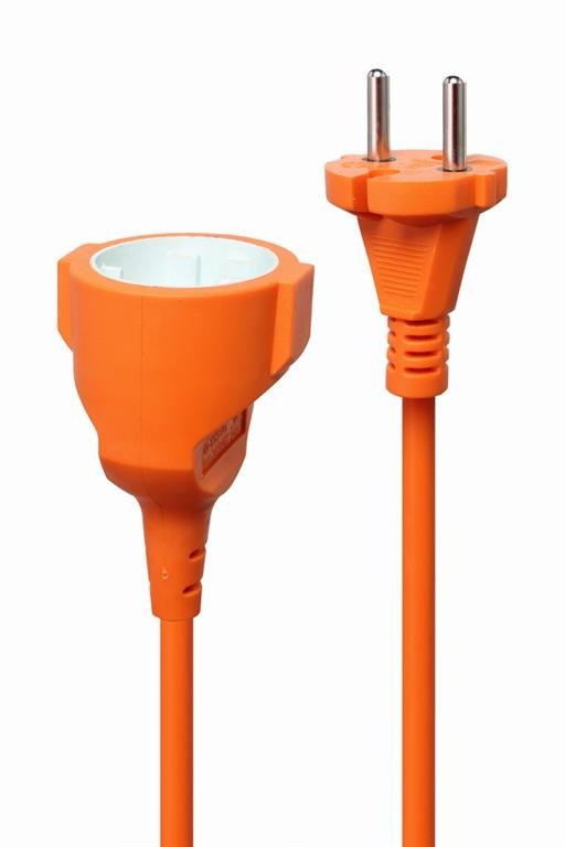 Cable Power Extension 20m/Orange Pc-186xod-O-20m Gembird