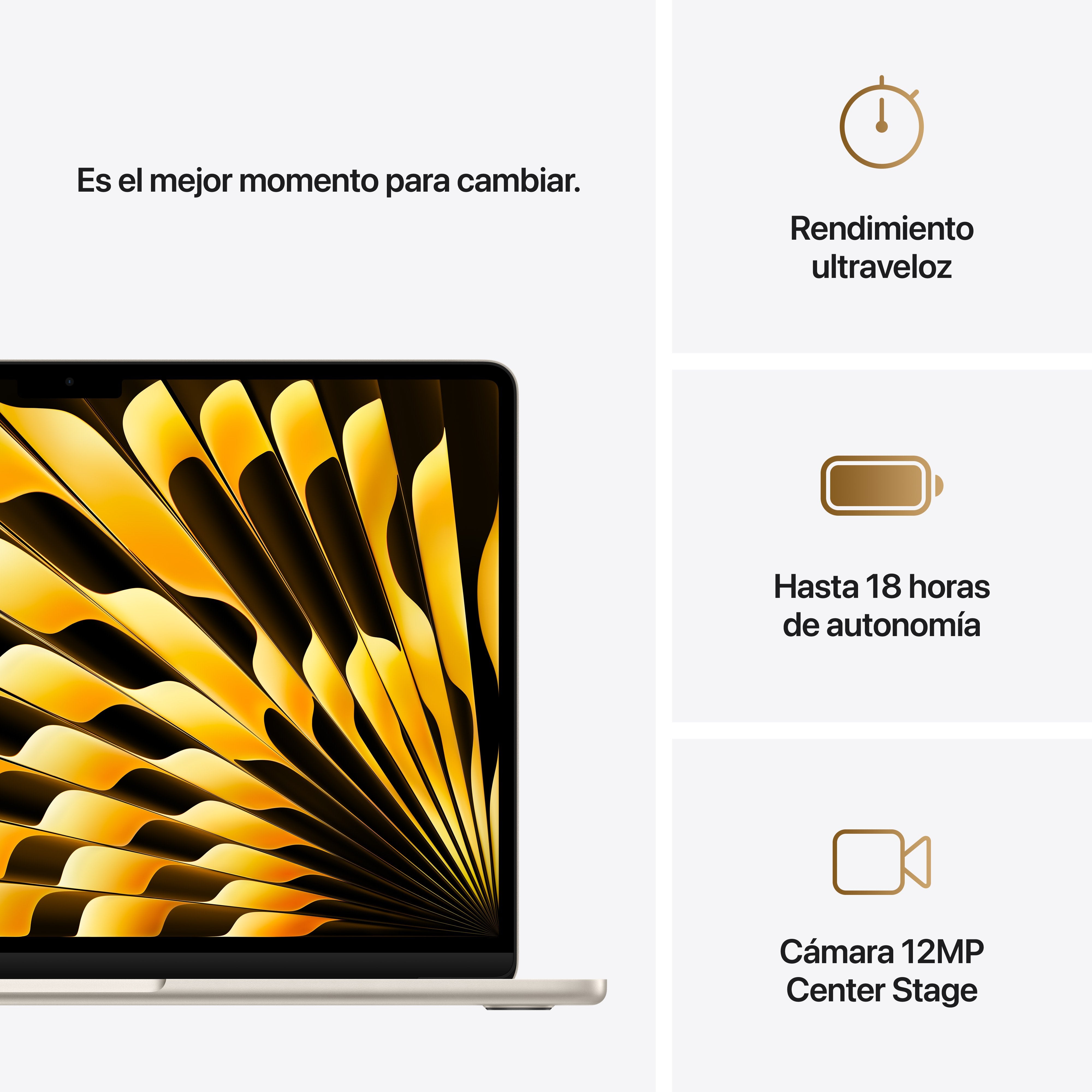 EAN 0195949837845 - Apple MacBook Air Apple M M4 Portátil 34,5 cm (13.6") 16 GB 512 GB SSD Wi-Fi 6E (802.11ax) macOS Sequoia imagen 10