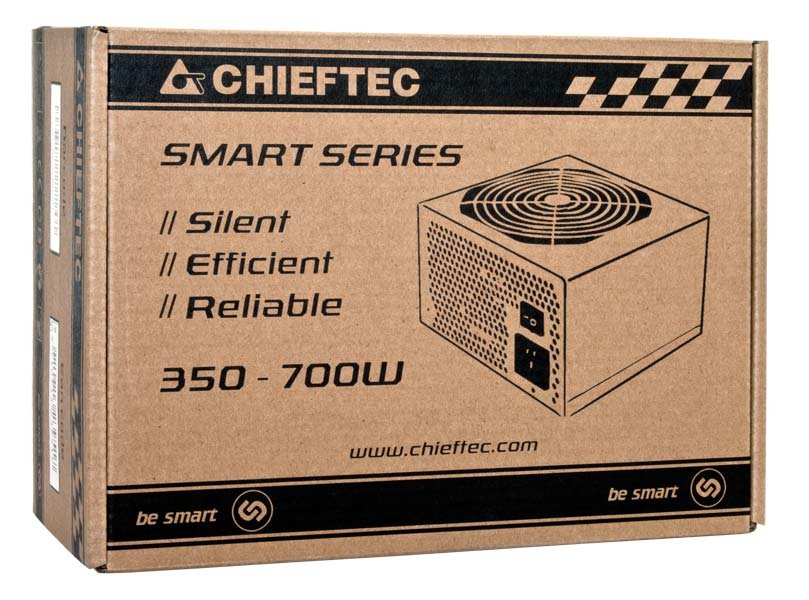 EAN 4710713239555 - Chieftec Smart GPS-600A8 unidad de fuente de alimentación 600 W 20+4 pin ATX ATX Negro imagen 4