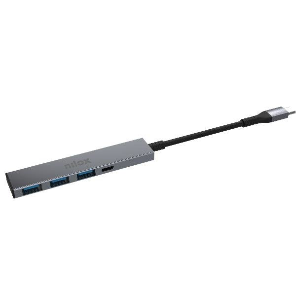EAN 8435099529644 - Nilox NXHUBUSBC02 hub de interfaz USB 3.2 Gen 1 (3.1 Gen 1) Type-A + Type-C 625 Mbit/s imagen 3