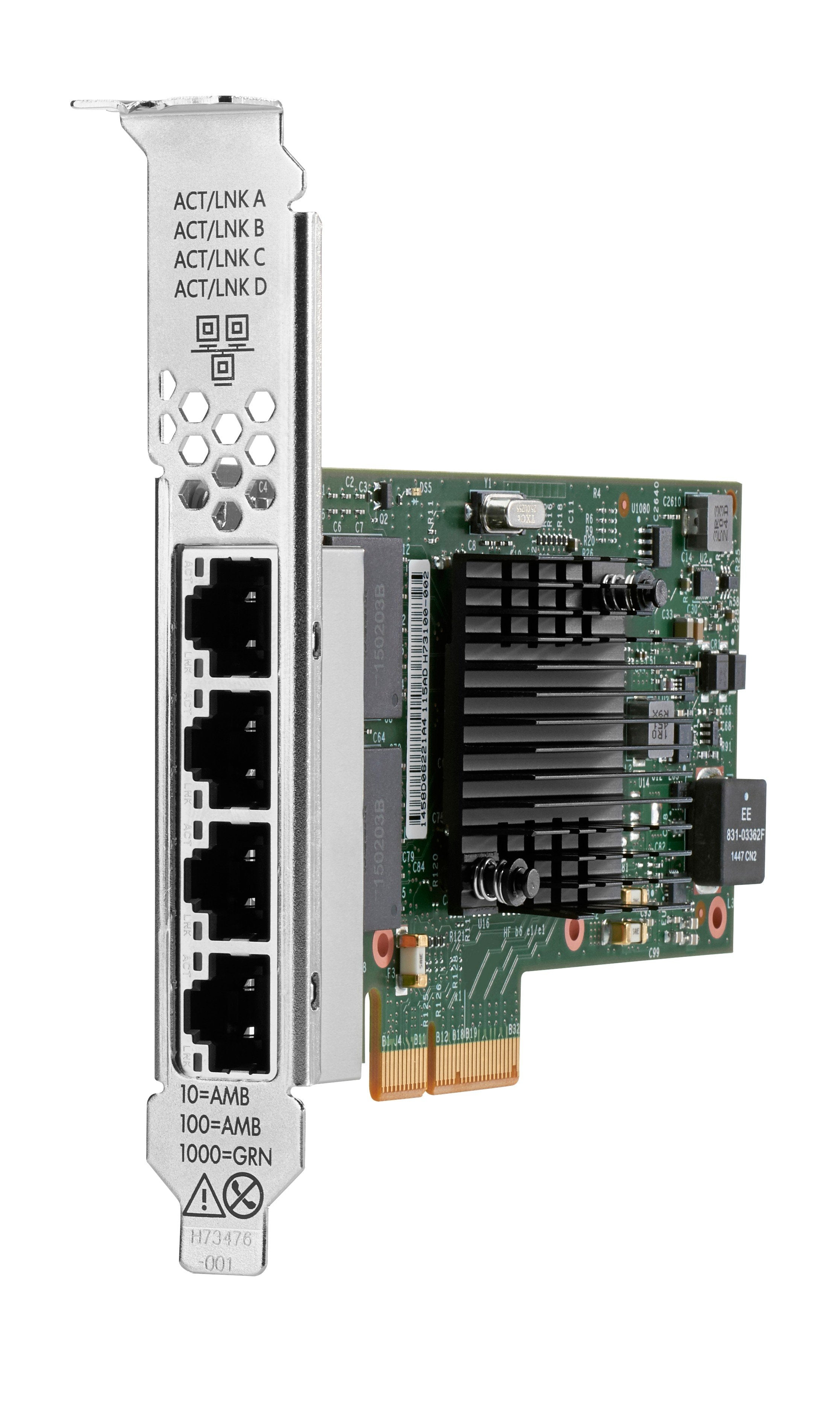 EAN 0190017576107 - HPE Broadcom BCM5719 Ethernet 1Gb 4-port BASE-T Adapter for imagen 1