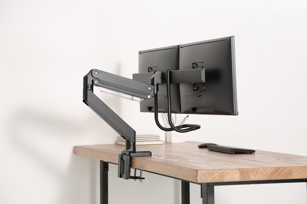 EAN 8716309127684 - Gembird MA-DA2-04 soporte para monitor 81,3 cm (32") Escritorio Negro imagen 15