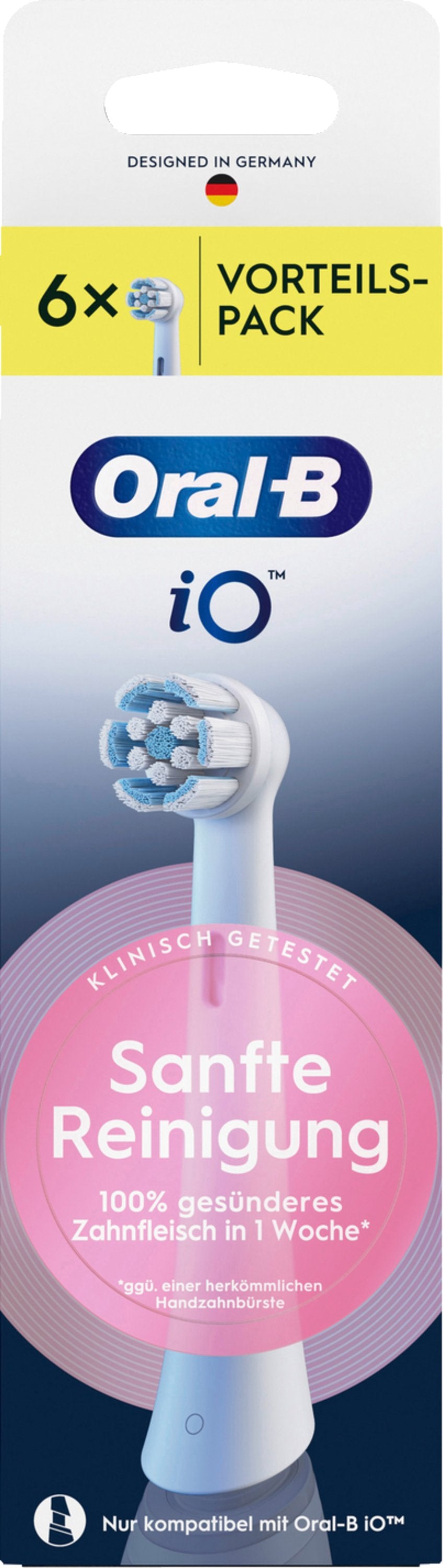 EAN 8700216194679 - Oral-B 8700216194679 cepillo de cabello 6 pieza(s) Blanco imagen 3
