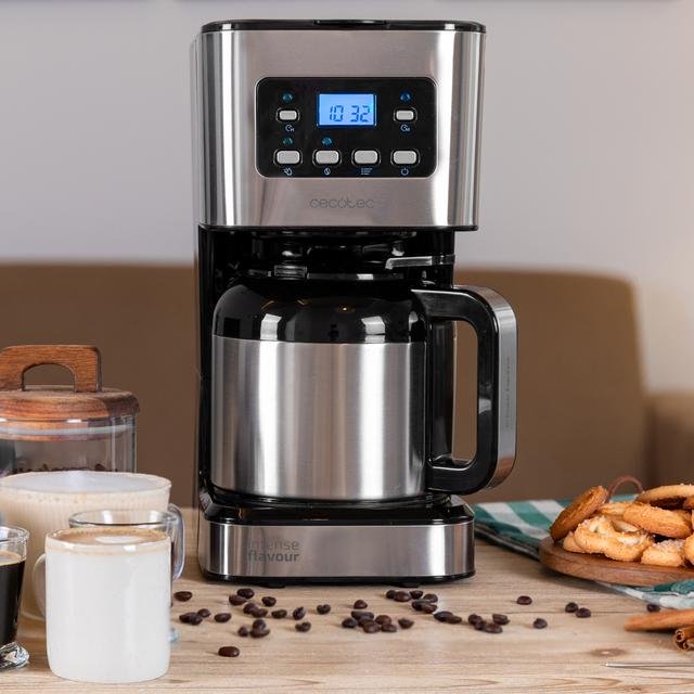 Cecotec Coffee 66 Drop & Térmico Time (Acero Inoxidable Negro, 950 Watt) 274