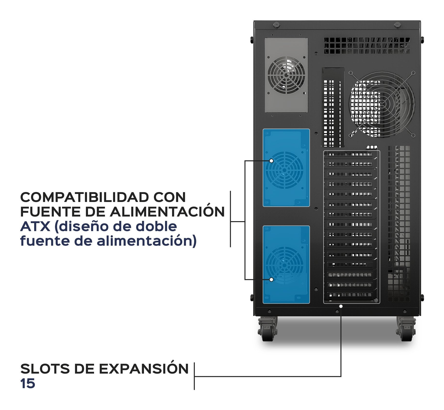 Caja Pc E-Atx Case Ai Pro 1500 Workstation Uk80.15.42 Negra