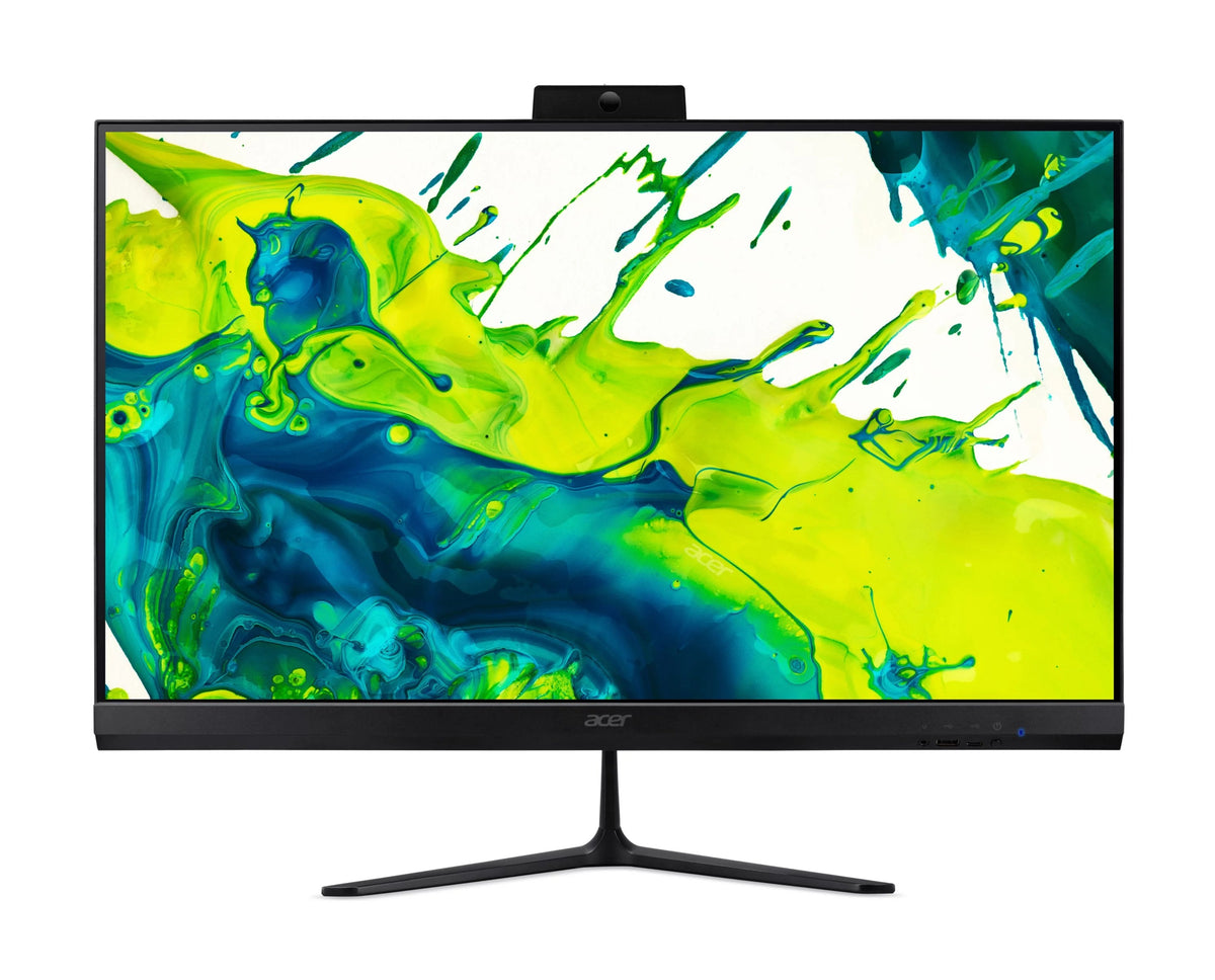 All In One Acer Aspire C27 2g 27" Full Hd Amd Ryzen 7 5825u 16gb Ram 512 Gb Ssd Radeon Onboard Graphics Windows 11 Home Negro