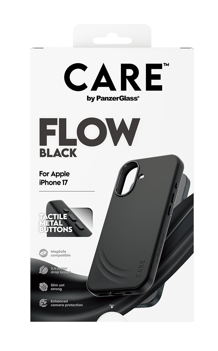 EAN 5715685027239 - PanzerGlass CARE™ by ® Flow Case Black w. MagSafe iPhone 17 funda para teléfono móvil Negro imagen 3