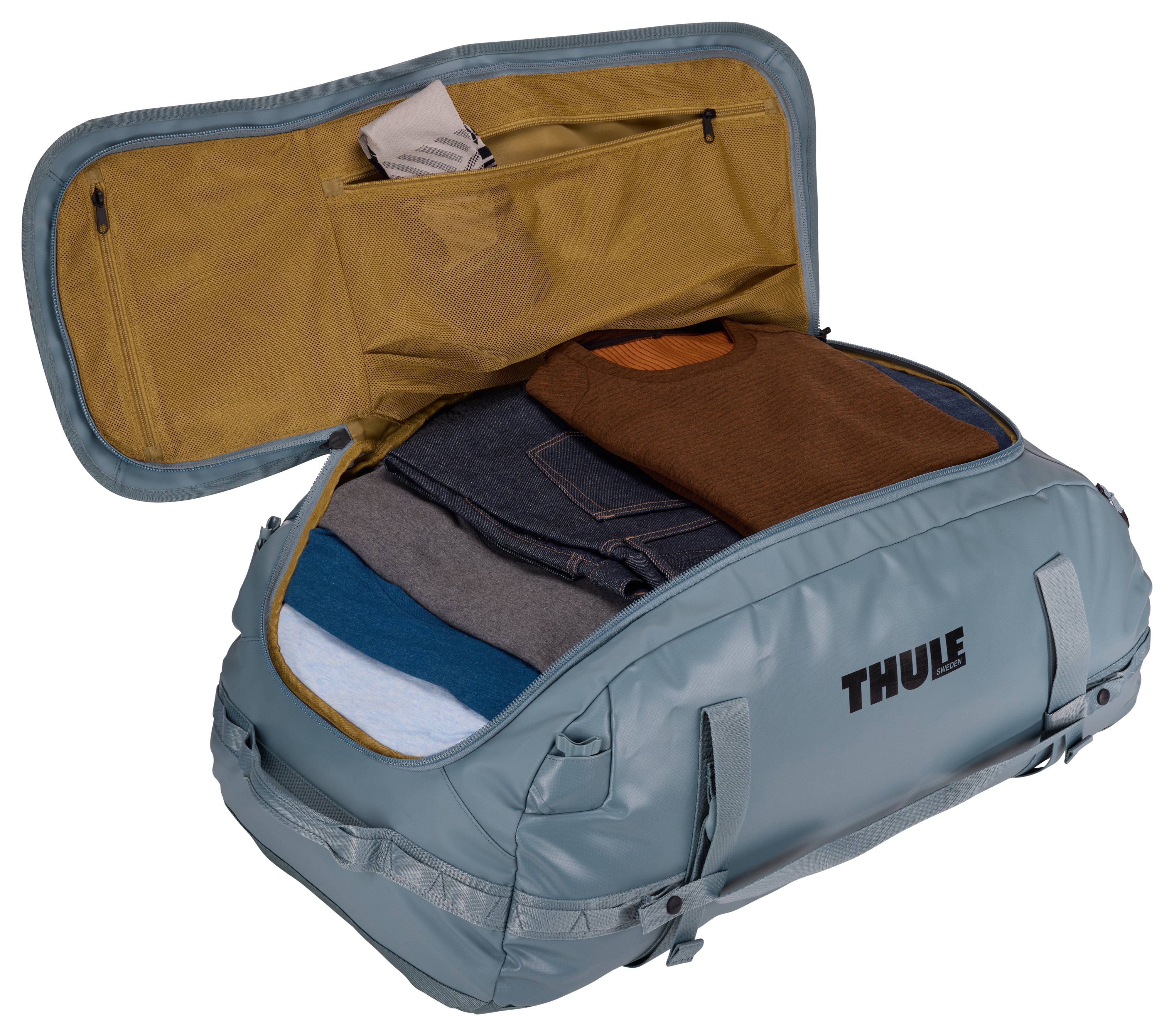 EAN 85854255301 - Thule Chasm TDSD304 Pond Gray bolso de lona 90 L Poliéster Gris imagen 5