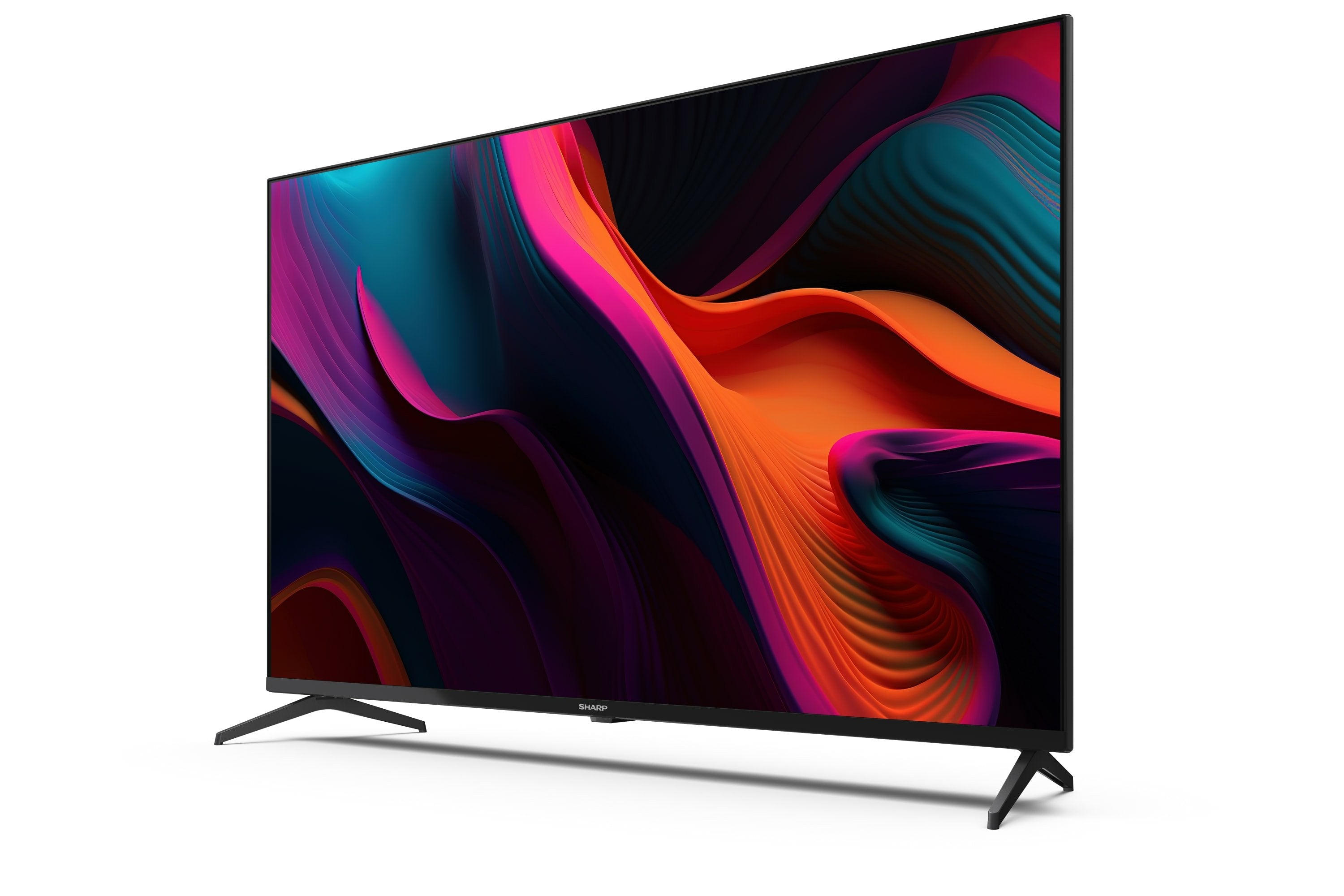 Televisor Sharp 43gl4260e Tv Sin Marco Smart Google 4k Ultra Hd De 43" (108 Cm), Dolby Vision, Dolby Atmos, Asistente De Google