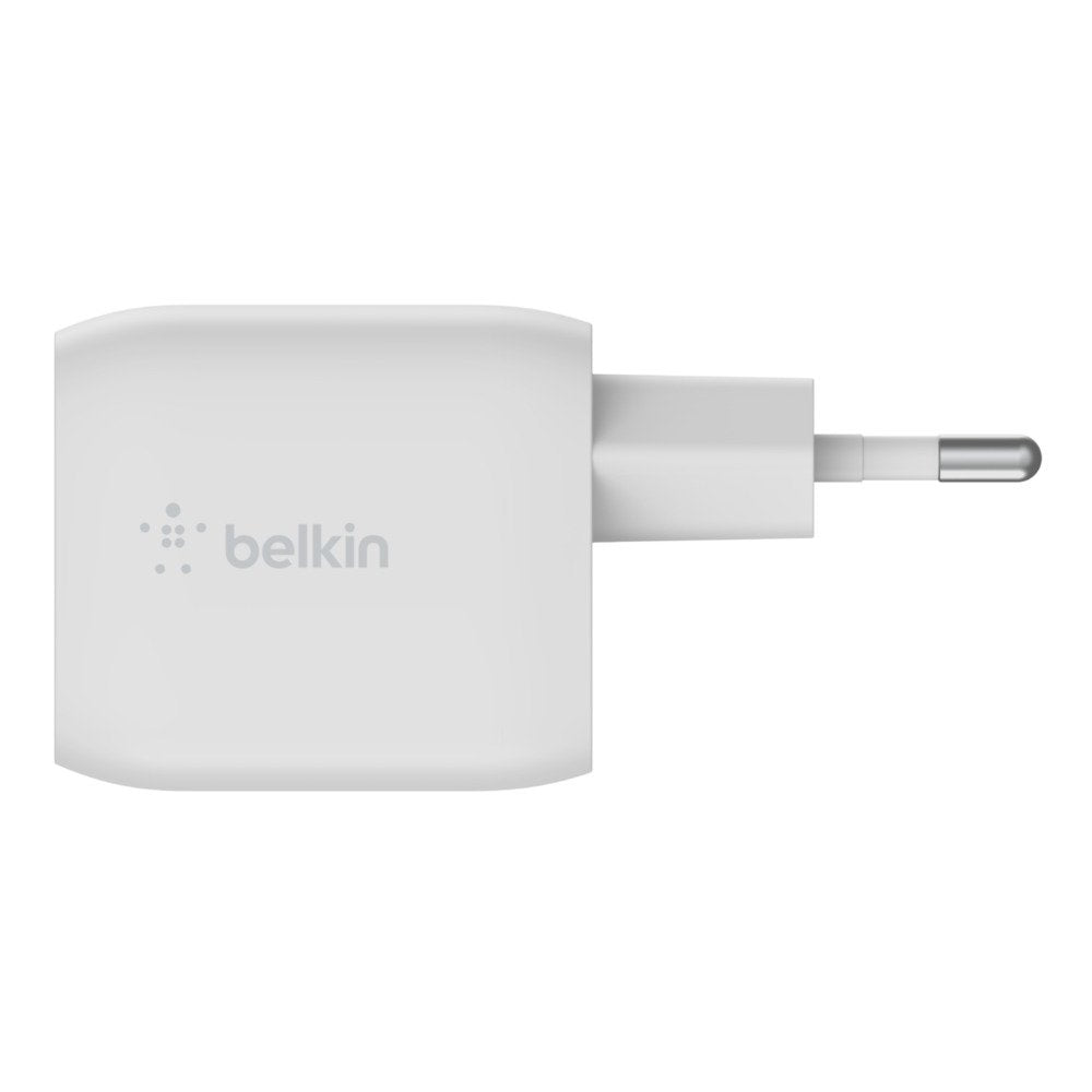 Cargador Domestico Belkin Wch011vfwh Doble Usb-C Gan Boost Charge Pro 45w (25w+20w)