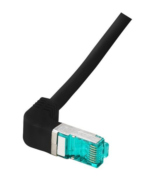 Efb Rj45 Cable De Red Cat.6a S Ftp Lszh 1x90 Schwarz 0,5m