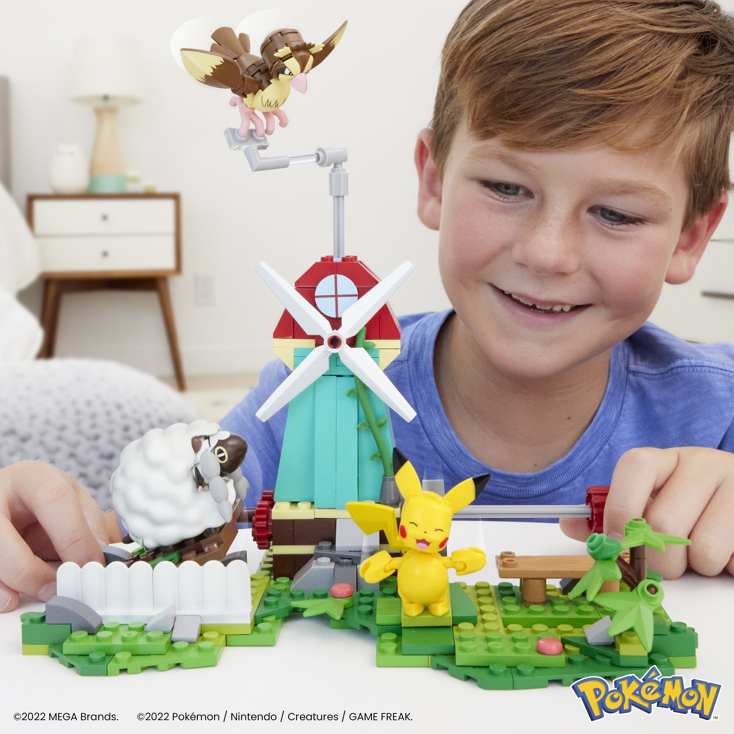 Mega Construx Pokémon Granja De Molino De Viento Hkt21
