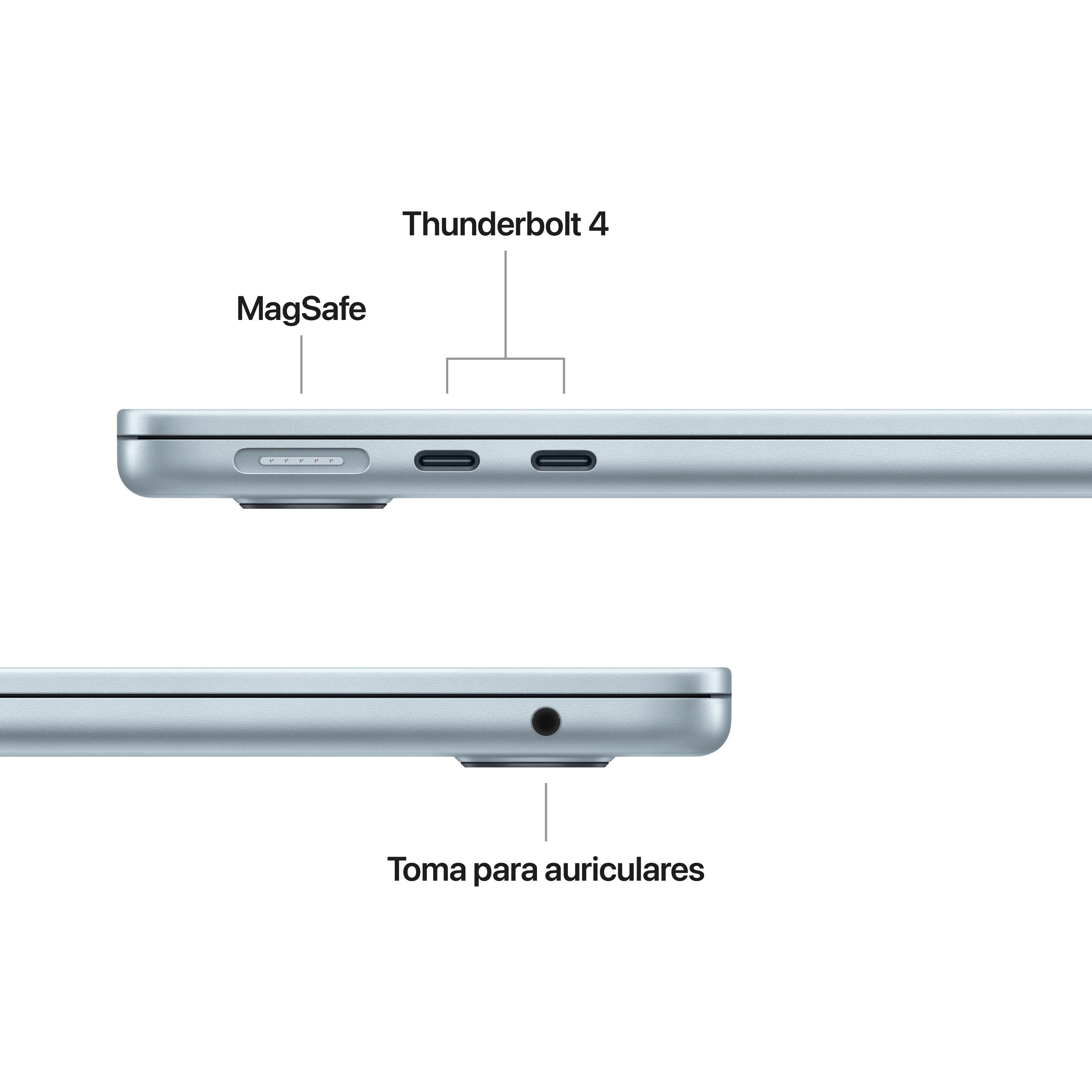 EAN 0195949891380 - Apple MacBook Air Apple M M4 Portátil 34,5 cm (13.6") 24 GB 512 GB SSD Wi-Fi 6E (802.11ax) macOS Sequoia imagen 7