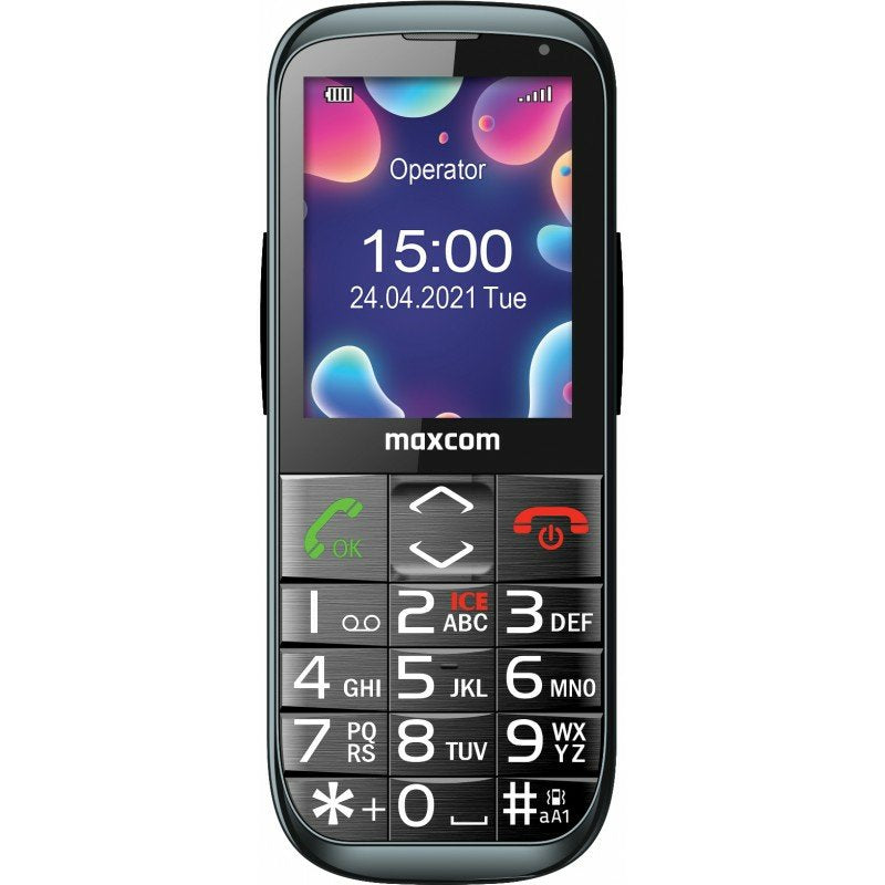 Maxcom Mm724 (2.2") 85 G Negro Teléfono Para Personas Mayores