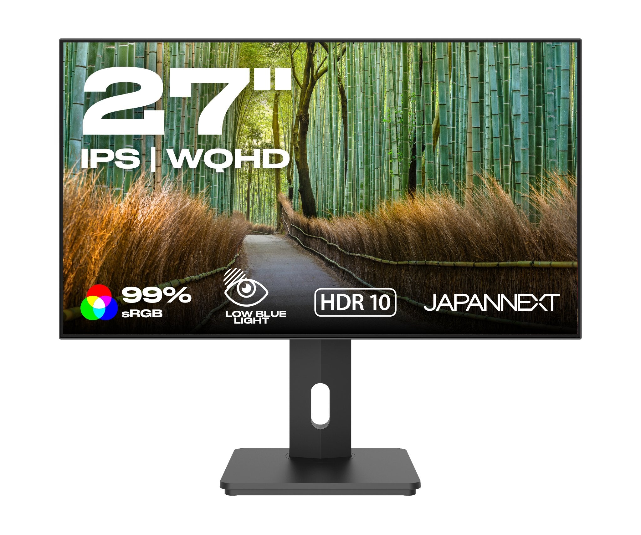 EAN 4589511165447 - JAPANNEXT JN-27IPS4FLWQHDR-HSP pantalla para PC 68,6 cm (27") 2560 x 1440 Pixeles Wide Quad HD LCD Negro imagen 1