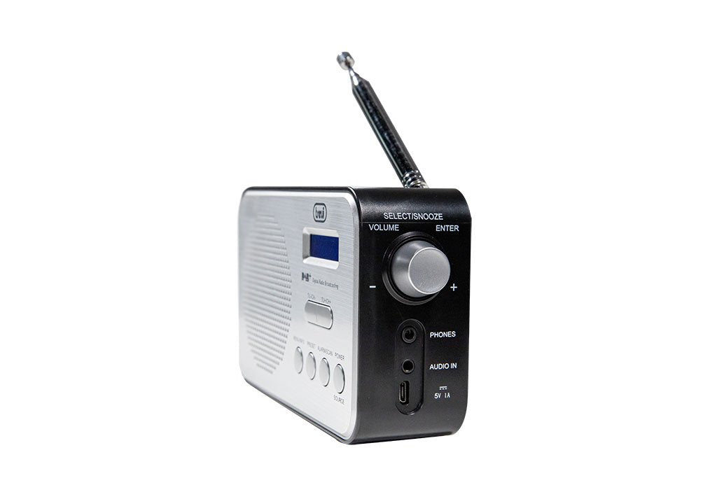 Radio Dab Trevi F92 Negro-Blanco