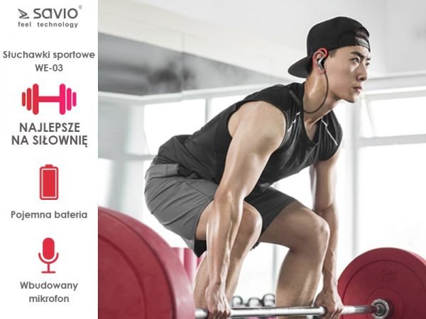 Auriculares Inalámbricos Bluetooth Savio We-03