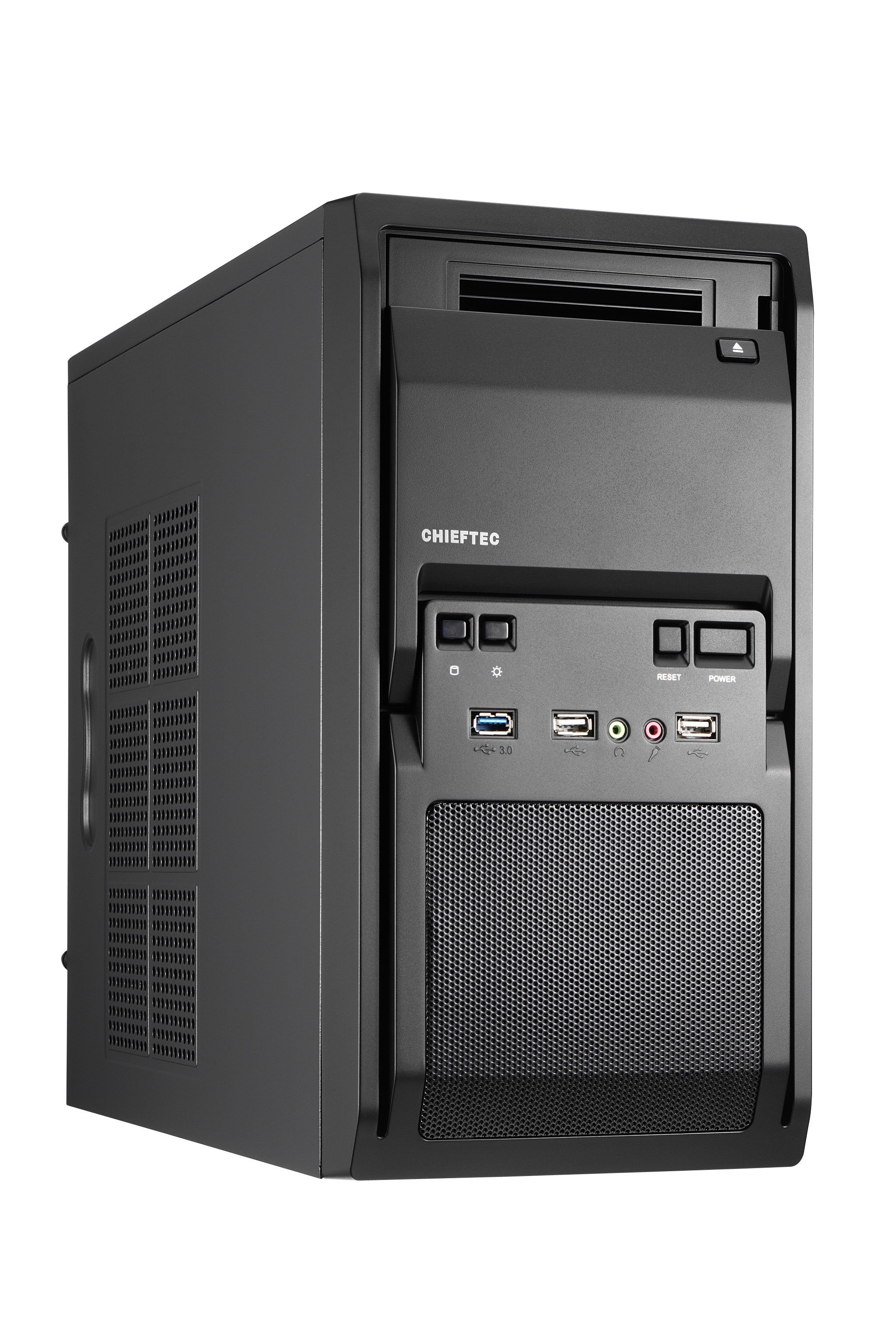 EAN 4710713234635 - Chieftec LT-01B-350GPB carcasa de ordenador Mini Tower Negro 250 W imagen 1