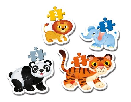 EAN 8005125208104 - Clementoni My First Puzzles Puzzle rompecabezas 2 pieza(s) Animales imagen 2