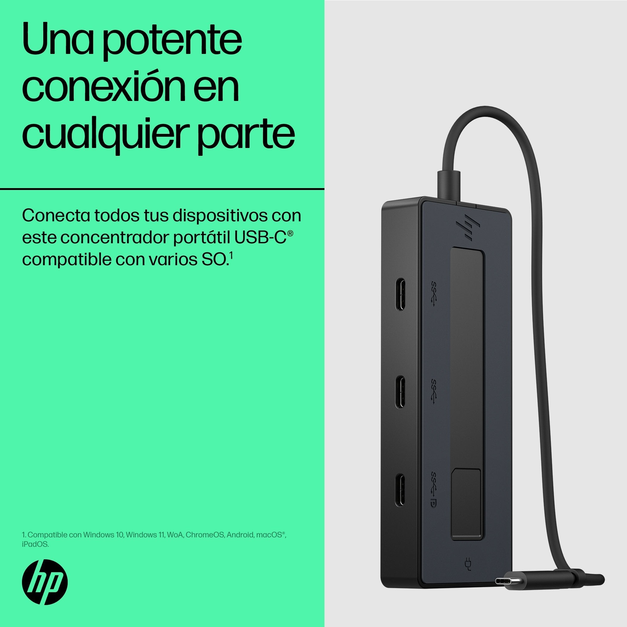 Hp 4k Usb-C Multiport Hub