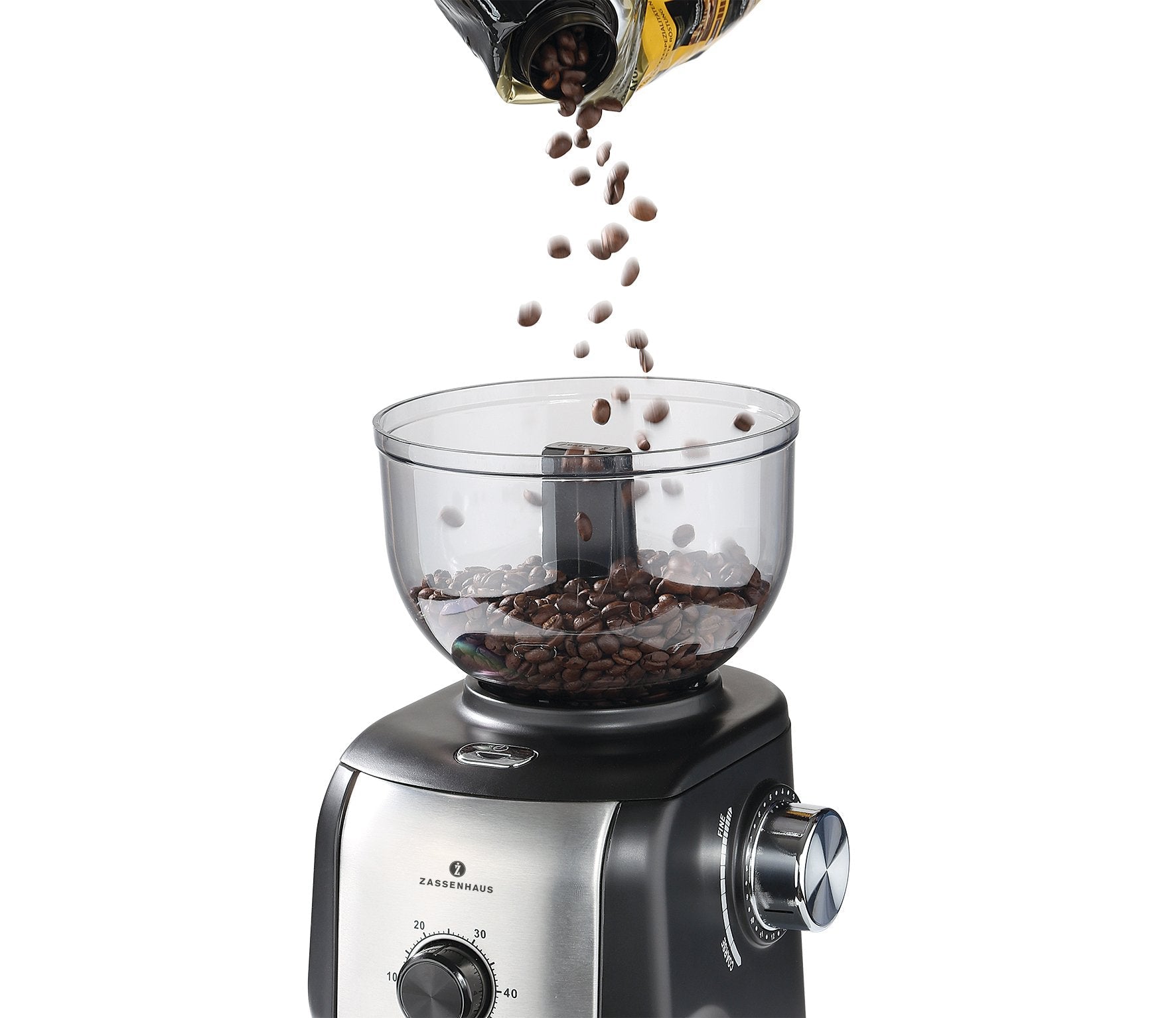 Molinillo De Café Eléctrico Zassenhaus Arábica