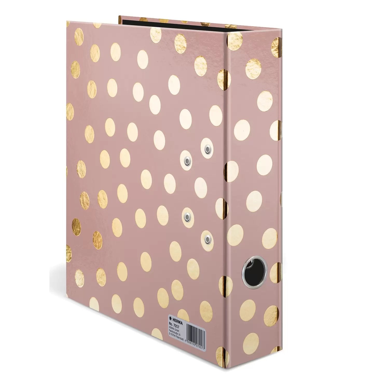 EAN 4008705070577 - HERMA 7057 carpeta de cartón A4 Oro, Rosa imagen 4