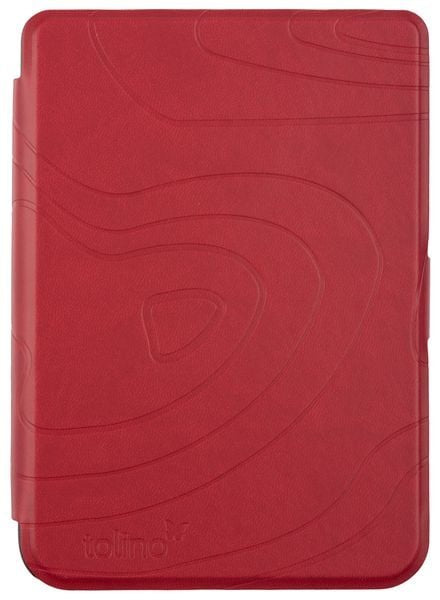 Tolino Shine - Tasche Slim - Dark Rojo Texture